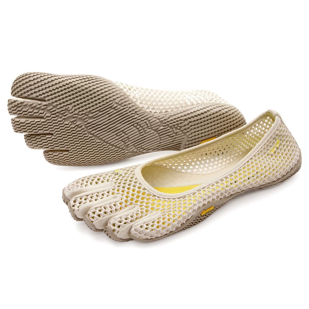 Vibram FiveFingers Dame Vandrestøvler Beige - Vi-B - 4715ZTYDA